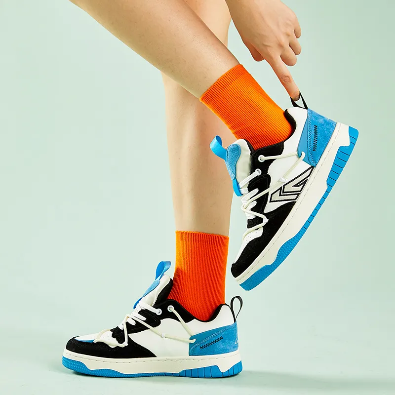 A1 Wear-Resistant Height Increasing Low-Top Puffy Skateboard Shoes Unisex-22