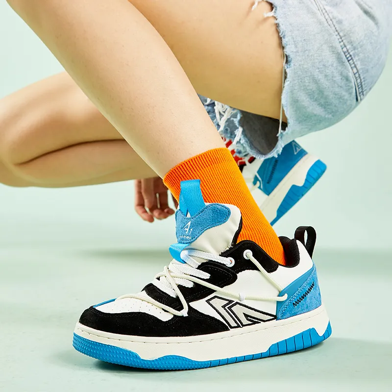 A1 Wear-Resistant Height Increasing Low-Top Puffy Skateboard Shoes Unisex-21