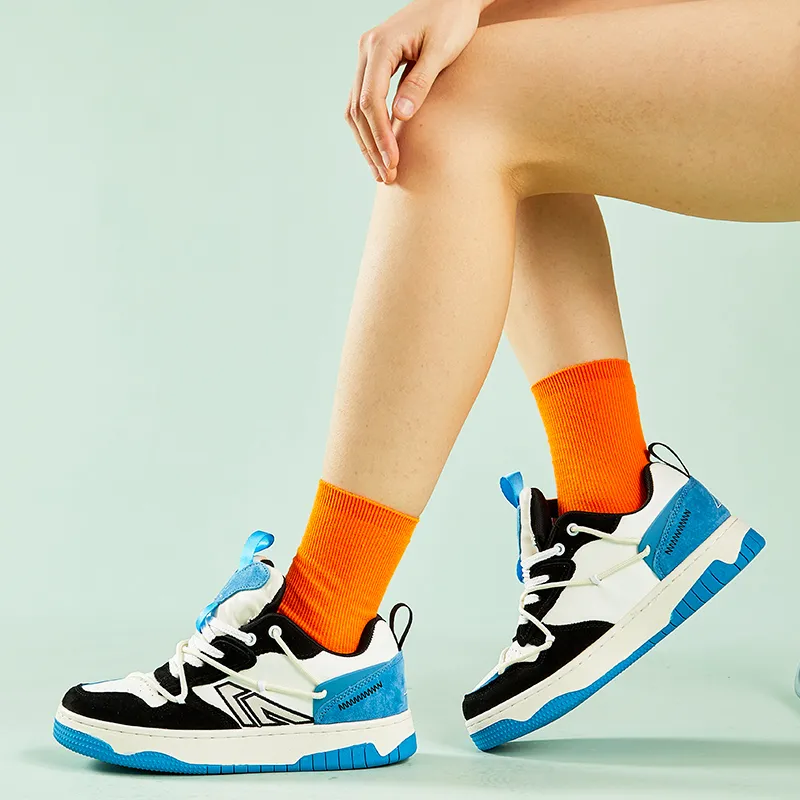 A1 Wear-Resistant Height Increasing Low-Top Puffy Skateboard Shoes Unisex-26