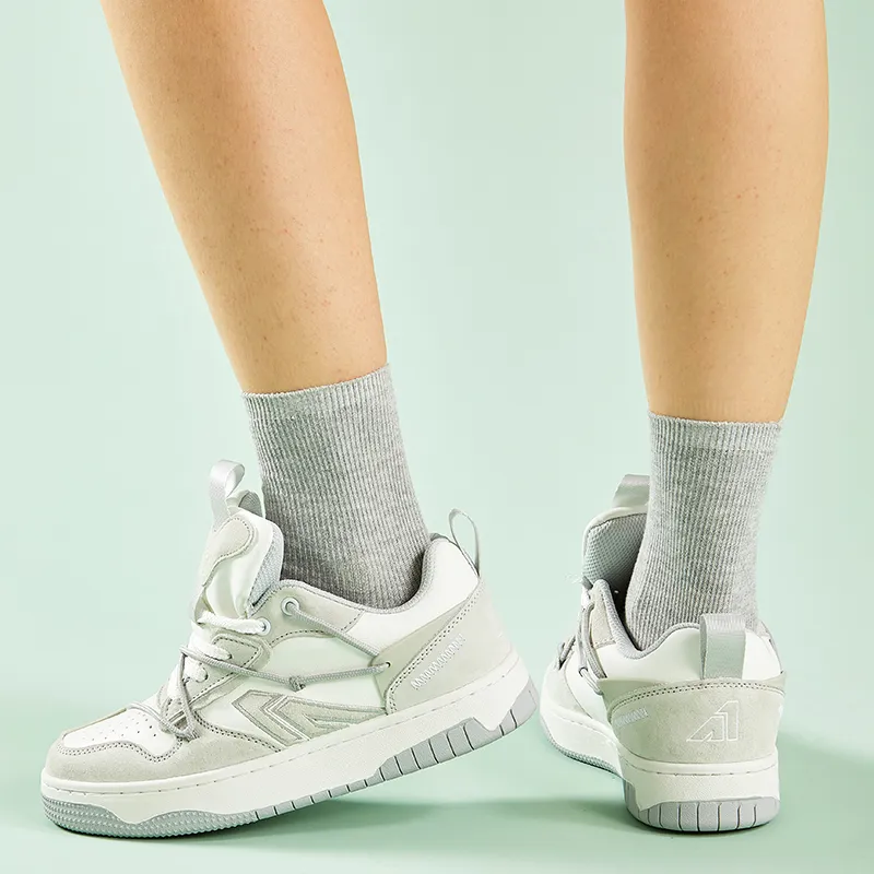 A1 Wear-Resistant Height Increasing Low-Top Puffy Skateboard Shoes Unisex-10