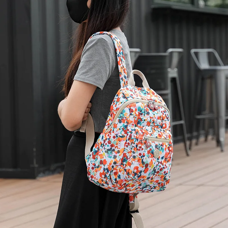 FIDO DIDO Backpacks Ink Splatter Flower-6