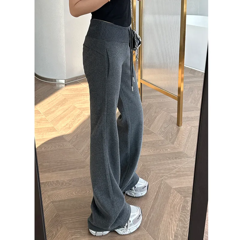 KALULI 2025 Spring Casual Pants Loose Fit Women's-4