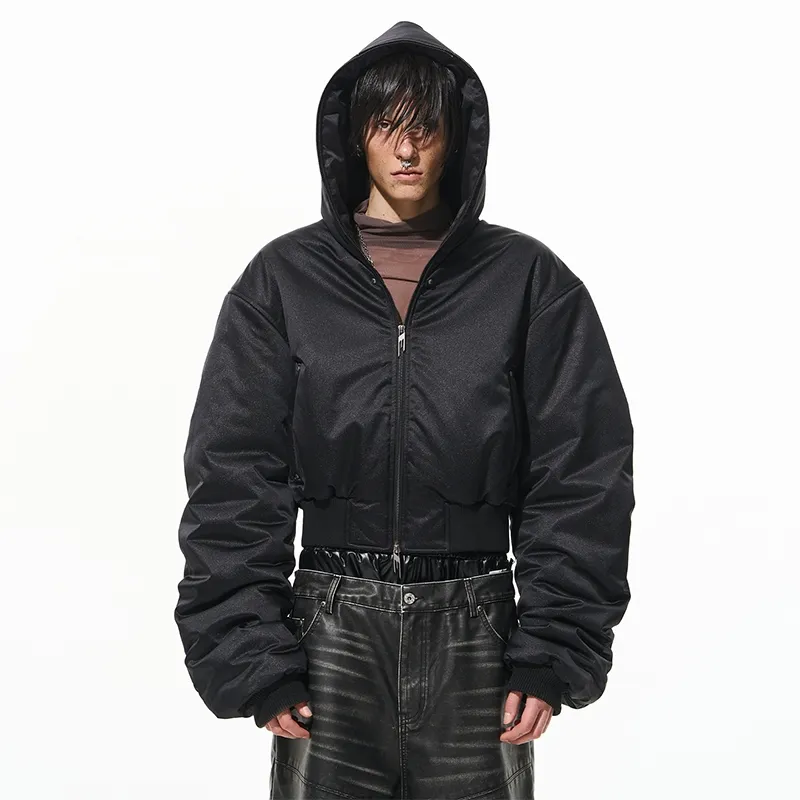 BLINDNOPLAN Puffer Jacket Unisex Black-3