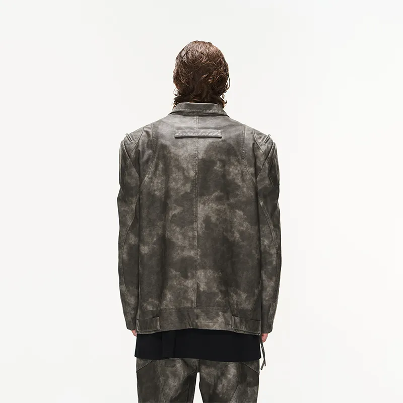 BLIND402 Jackets Unisex Washed Brown-4