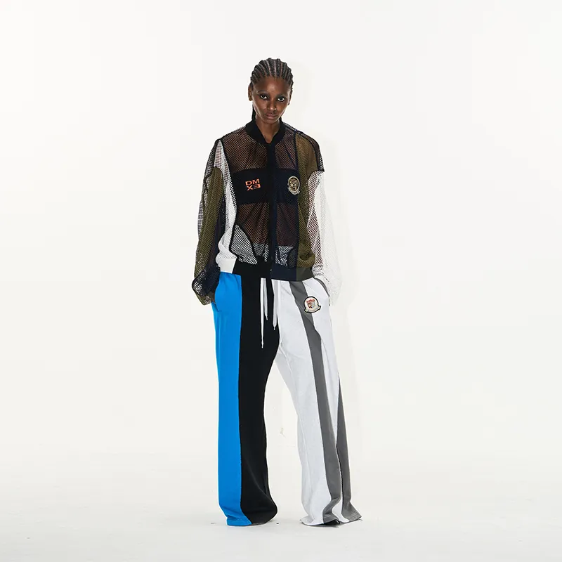 BLINDNOPLAN Jackets Coats Unisex Multicolor Patchwork-6