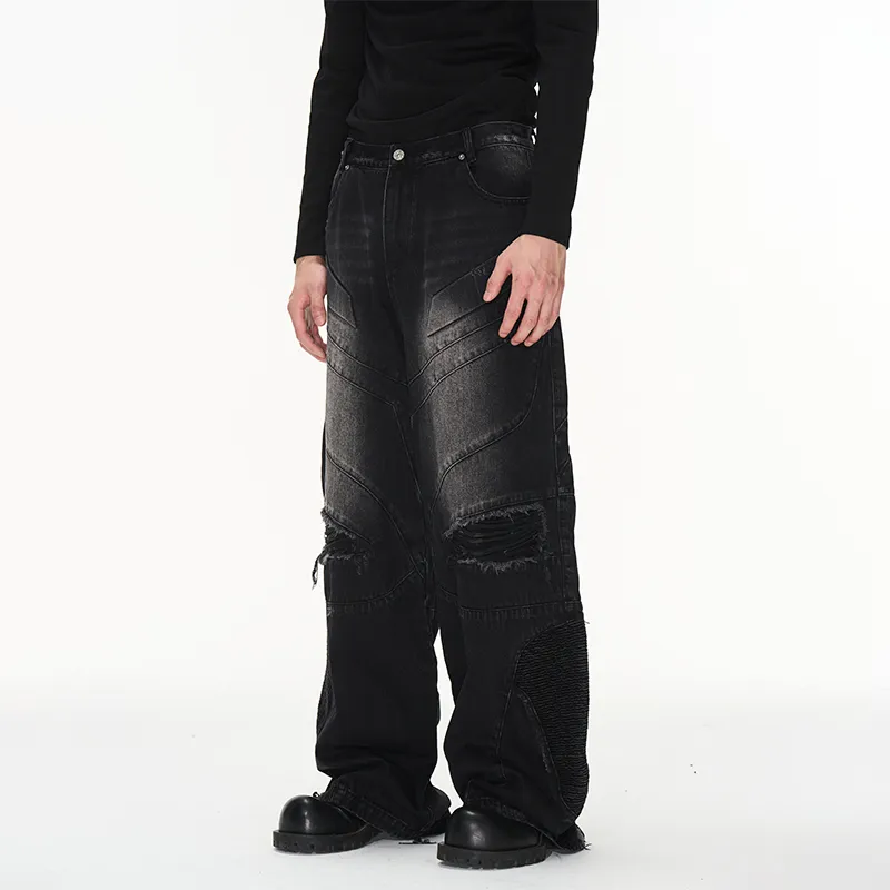 BLINDNOPLAN BLIND NO PLAN Vanguard Jeans Unisex Blue-12