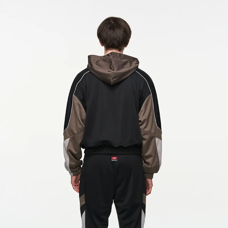 BLIND402 Jackets Unisex Black Brown-2