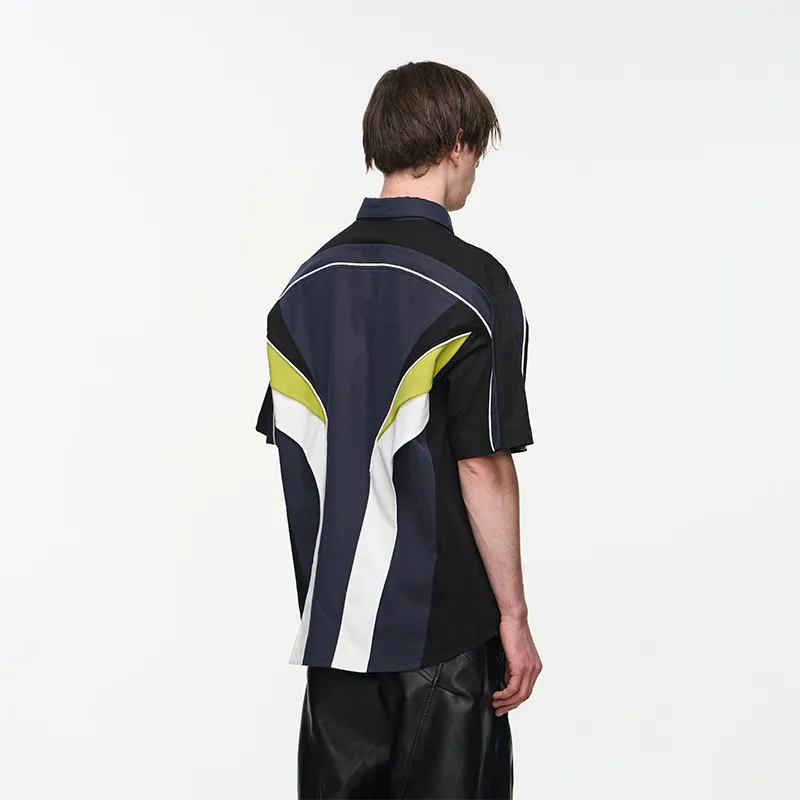 BLIND402 Shirts Unisex Black Blue-4