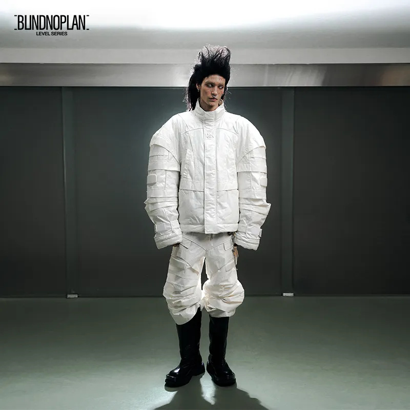 BLINDNOPLAN Jackets & Coats Unisex White-2