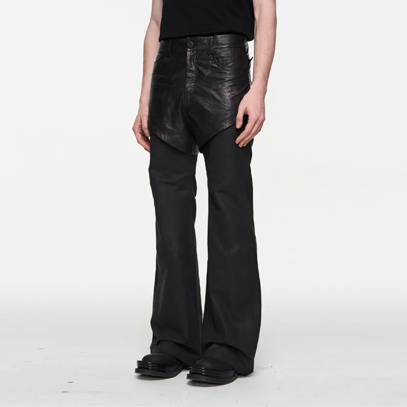 BLIND402 Casual Pants Unisex Black-4