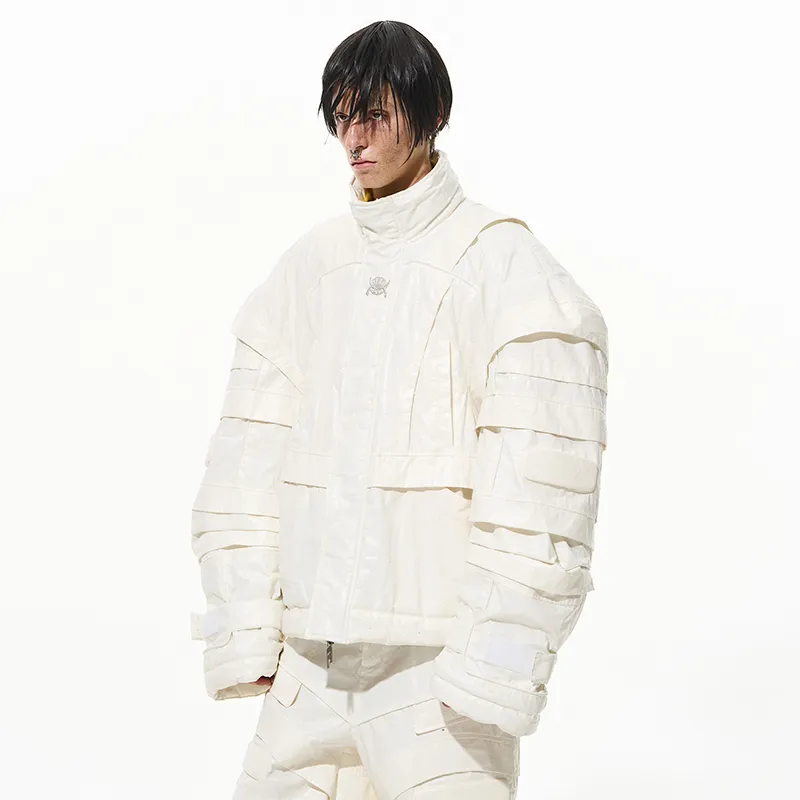 BLINDNOPLAN Jackets & Coats Unisex White-4