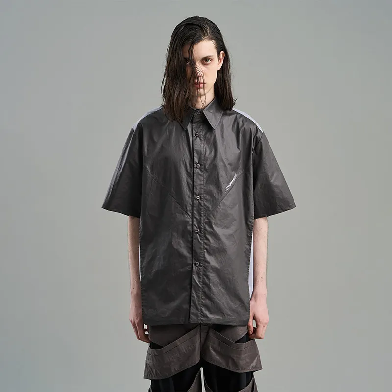 BLIND402 Shirts Men Dark Brown-2