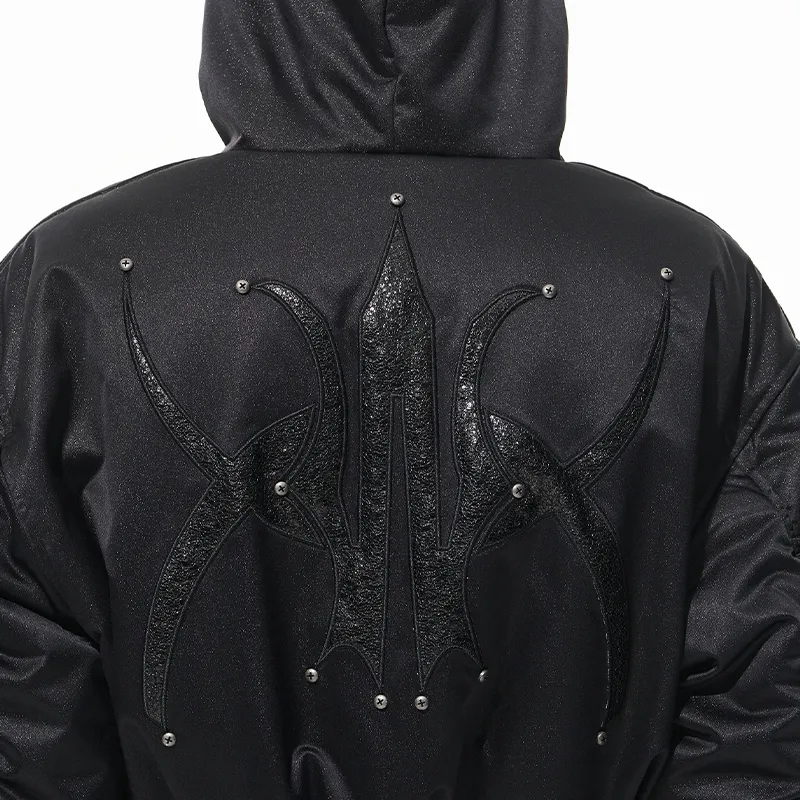 BLINDNOPLAN Puffer Jacket Unisex Black-5