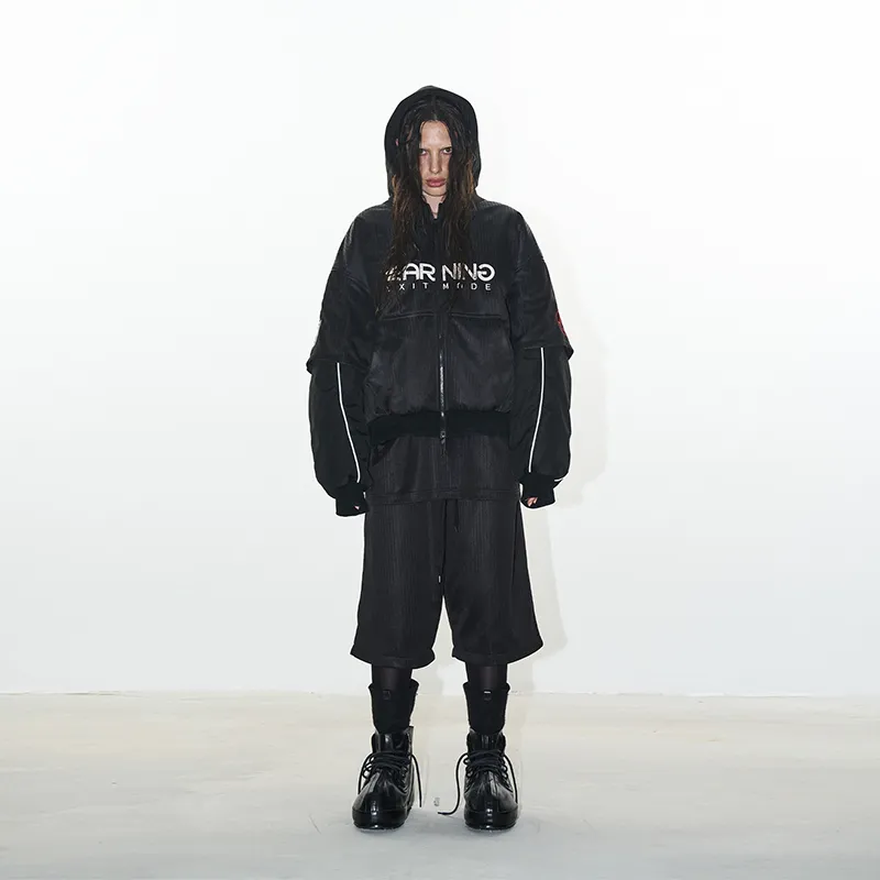 BLINDNOPLAN Puffer Jacket Unisex Black-6