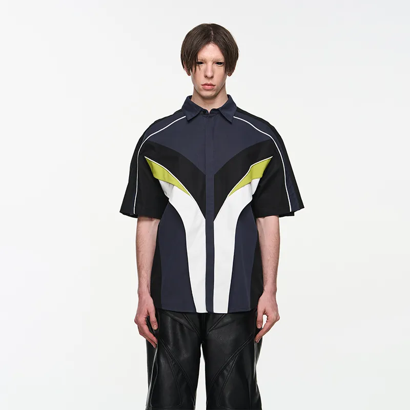 BLIND402 Shirts Unisex Black Blue-2