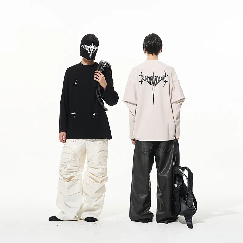 BLINDNOPLAN Long Sleeved T Shirts Unisex-3