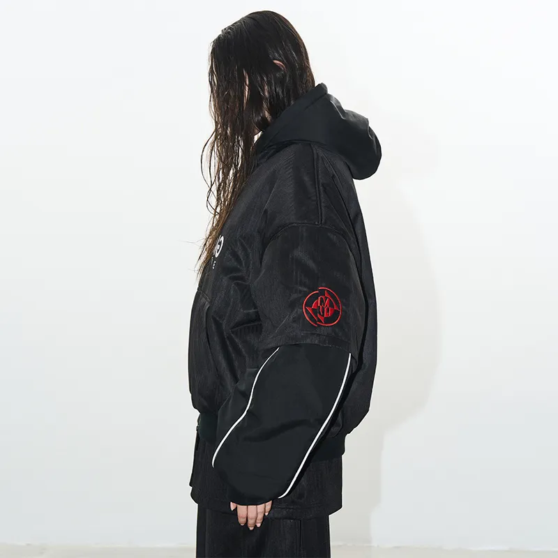 BLINDNOPLAN Puffer Jacket Unisex Black-4
