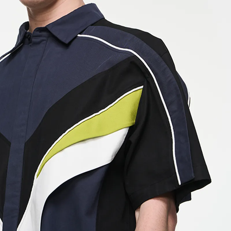 BLIND402 Shirts Unisex Black Blue-5