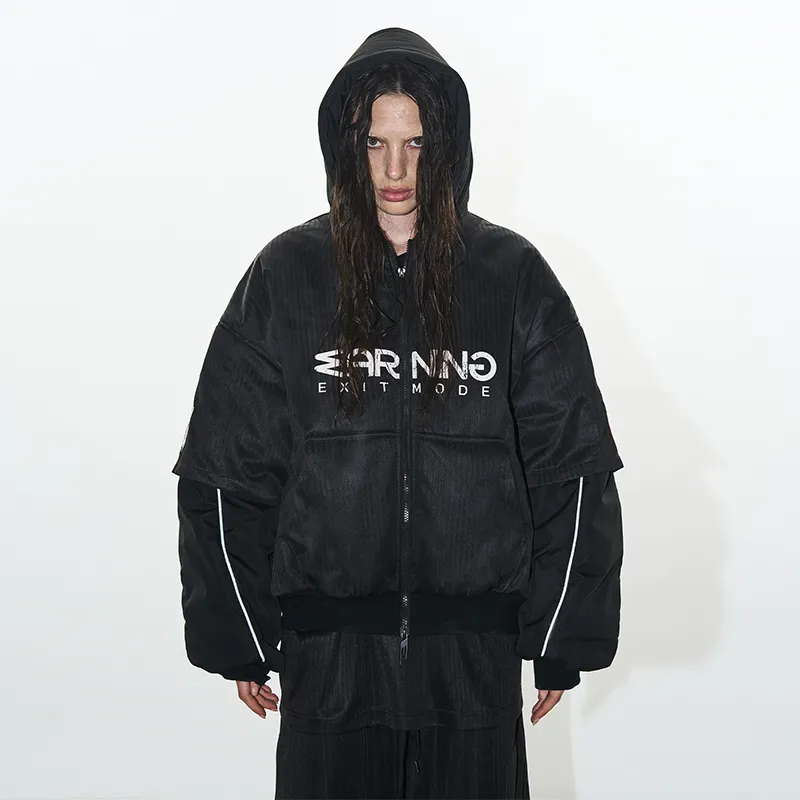 BLINDNOPLAN Puffer Jacket Unisex Black-2