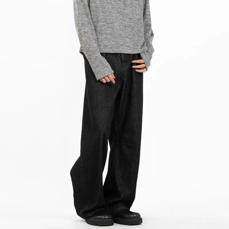 Gangurru Jeans Unisex Black-4