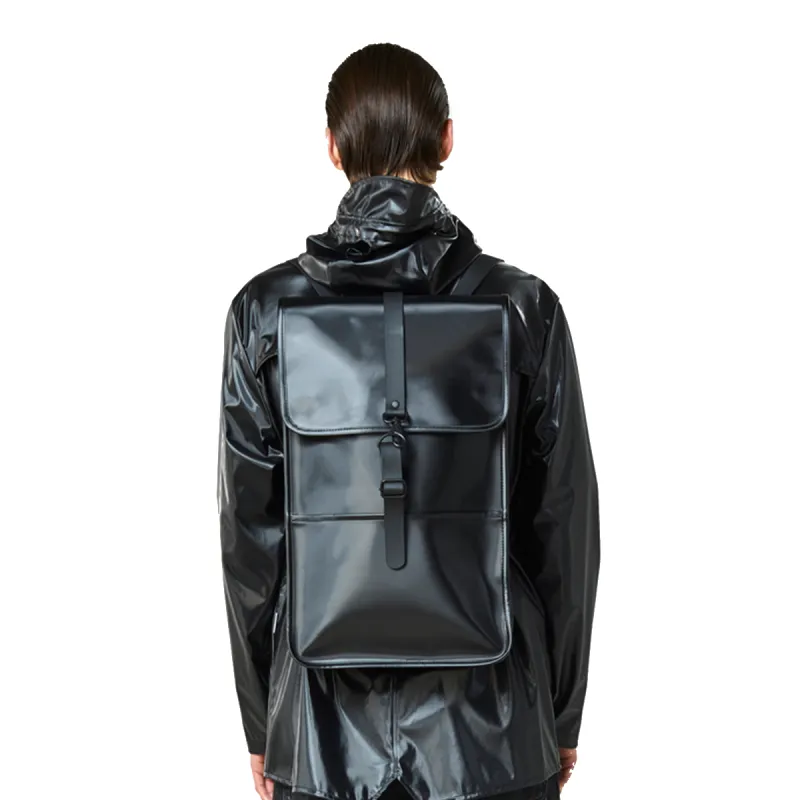 Rains Polyester Backpack Large Size Unisex Multicolor Choose-25