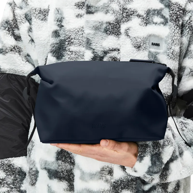 Rains Polyester Handbag Casual Bag Toiletry Bag Medium Size Unisex-10