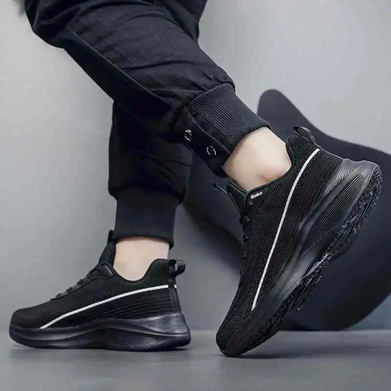 BAKE Anti Slip Wear Resistant Low Top Casual Shoes Men's-3