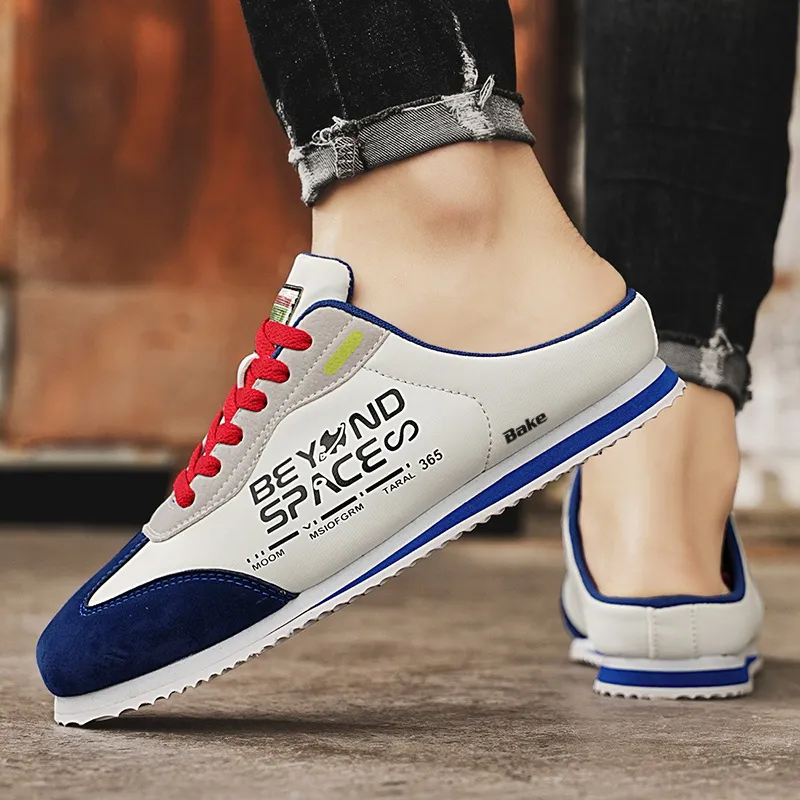 BAKE Anti Slip Wear Resistant Low Top Casual Shoes Men's-4