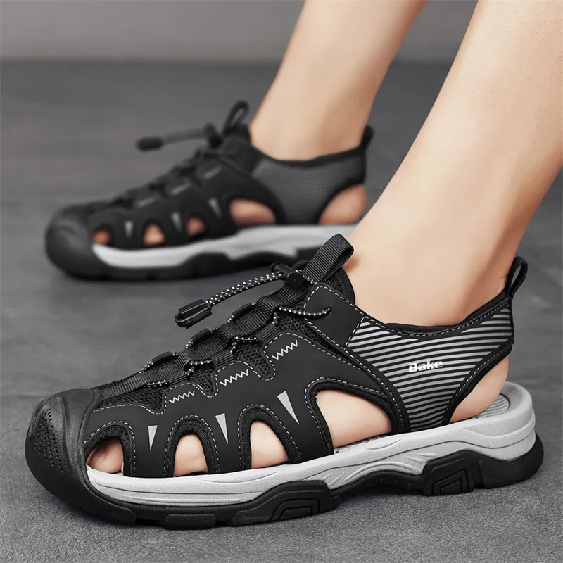 BAKE Anti Slip Wear Resistant River Trekking Shoes Men's-14
