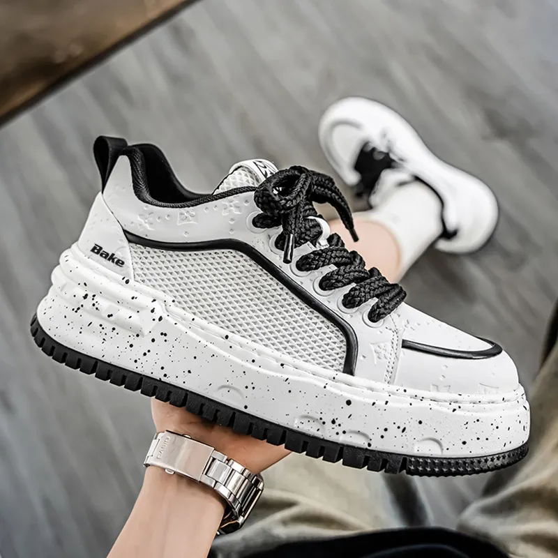BAKE Slip Resistant, Lightweight, And Breathable Low Top Skateboard Shoes Men's-13