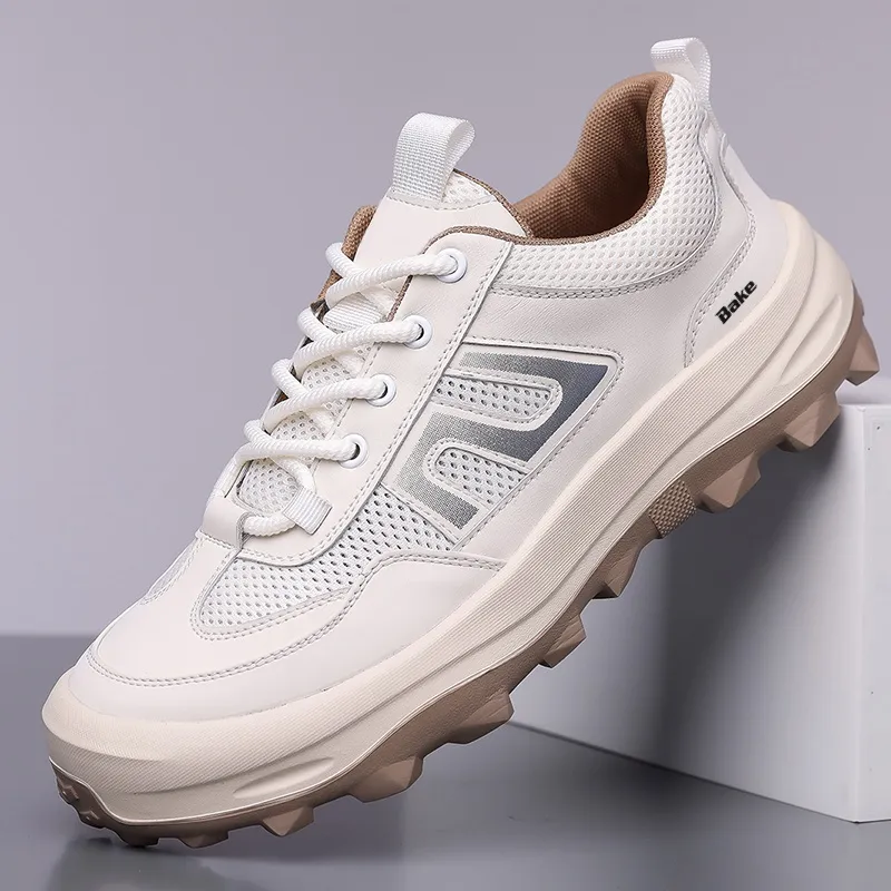BAKE Cushioning, Breathable, Slip Resistant Low Top Casual Shoes Men's-1