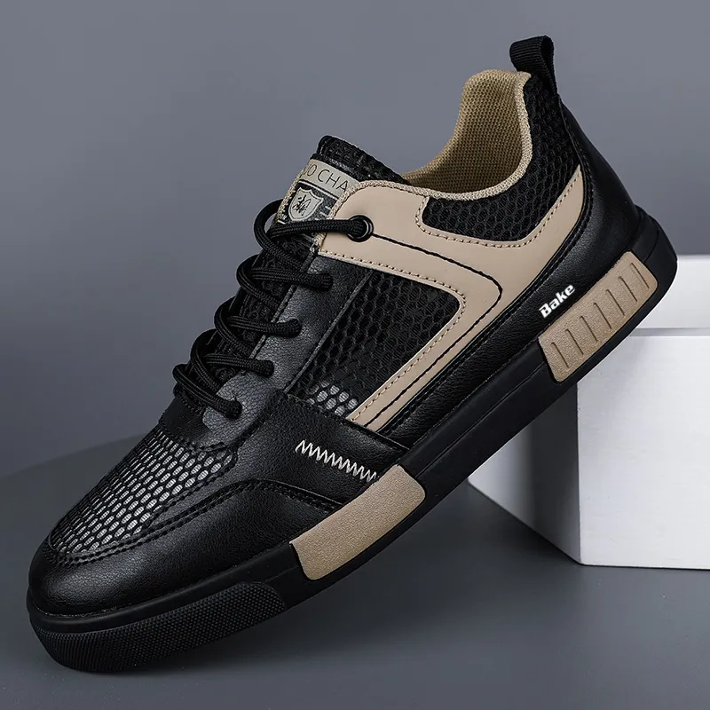 BAKE Slip Resistant, Lightweight, And Breathable Low Top Skateboard Shoes Men's-11