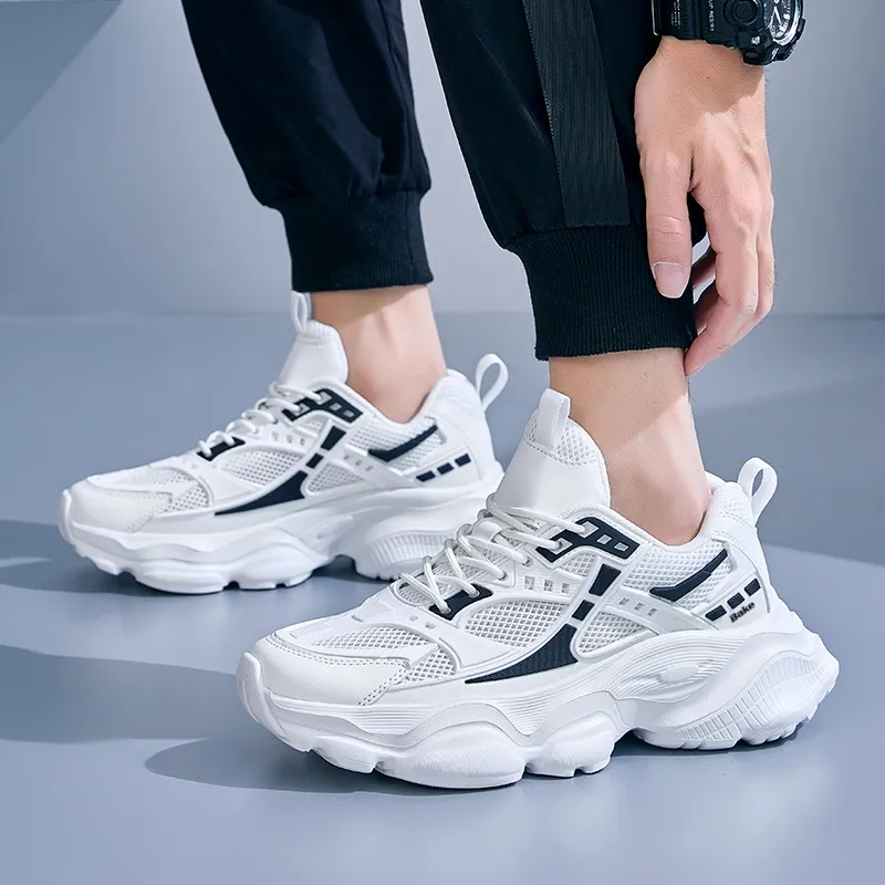 BAKE Slip Resistant, Breathable, Lightweight Low Top Casual Shoes Men's-8