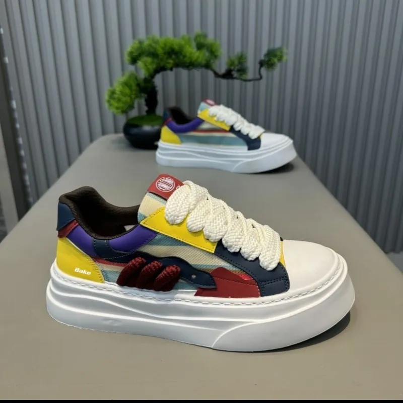 BAKE Slip Resistant Waterproof Low Top Skateboard Shoes Men's-4