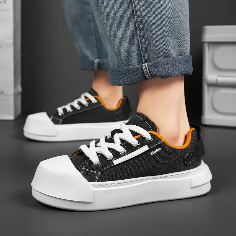 BAKE Slip Resistant Low Top Skateboard Shoes Men's-8