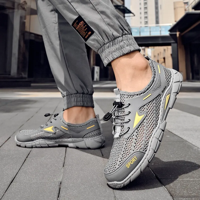 BAKE Slip Resistant, Abrasion Resistant, Lightweight Low Top Casual Shoes Men's-4