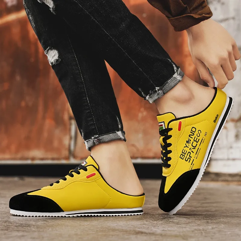 BAKE Anti Slip Wear Resistant Low Top Casual Shoes Men's-12