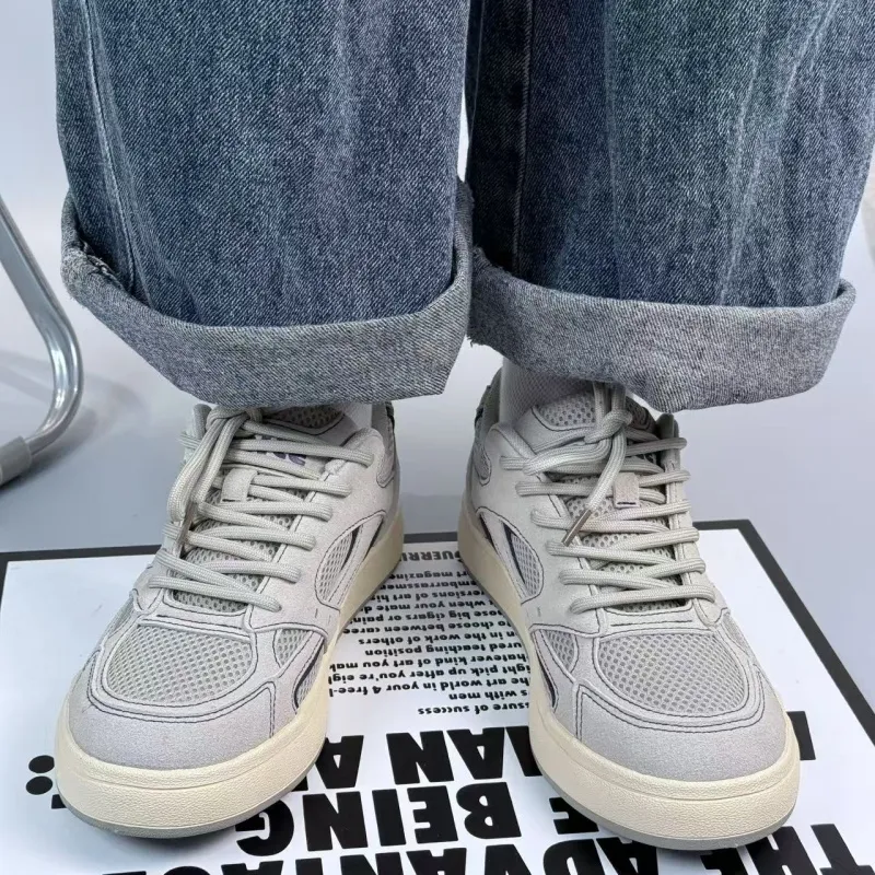 BAKE Thermal Slip Resistant And Abrasion Resistant Low Top Skateboard Shoes Men's-5