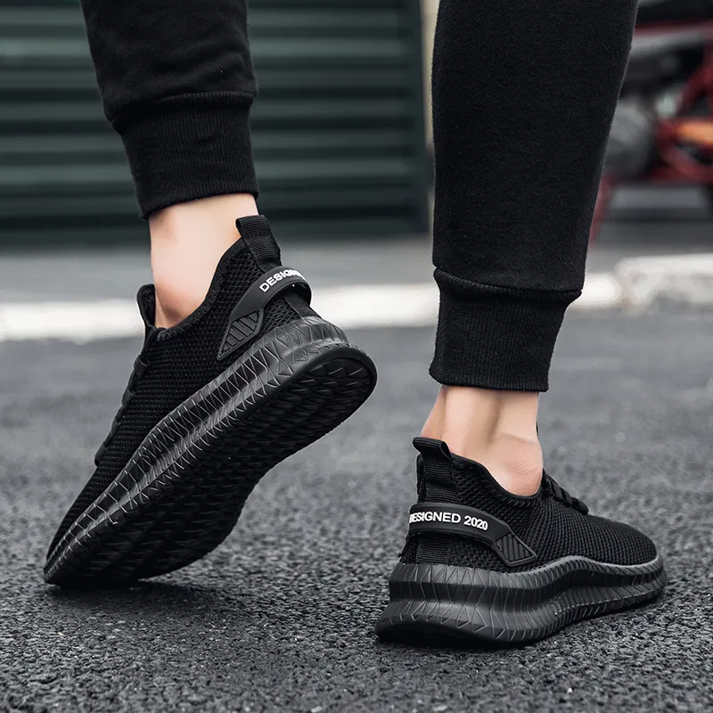 BAKE Slip Resistant Abrasion Resistant Shock Absorbers Low Top Casual Shoes Men's-7