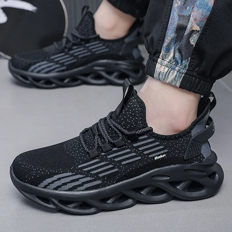 BAKE Slip Resistant, Abrasion Resistant, Breathable Low Top Casual Shoes Men's-7