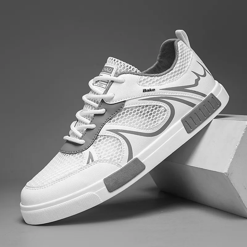 BAKE Slip Resistant, Abrasion Resistant, Breathable Low Top Skateboard Shoes Men's-4