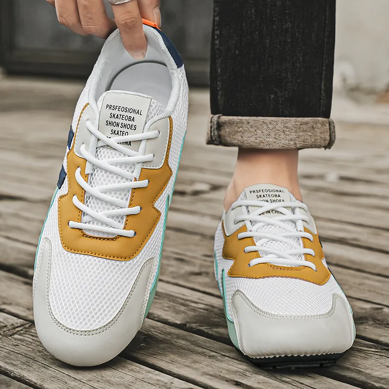 BAKE Cushioning, Breathable, Lightweight Low Top Casual Shoes Men's-7