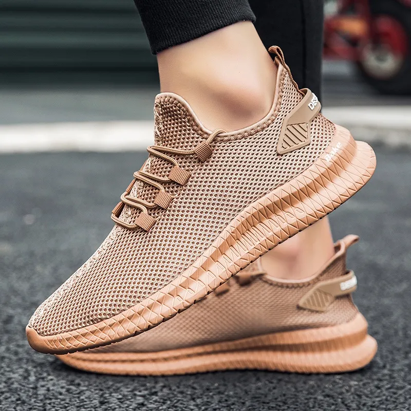 BAKE Slip Resistant Abrasion Resistant Shock Absorbers Low Top Casual Shoes Men's-2