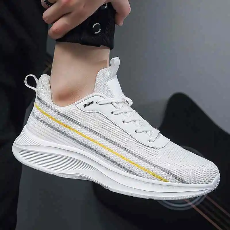 BAKE Anti Slip Wear Resistant Low Top Casual Shoes Men's-12