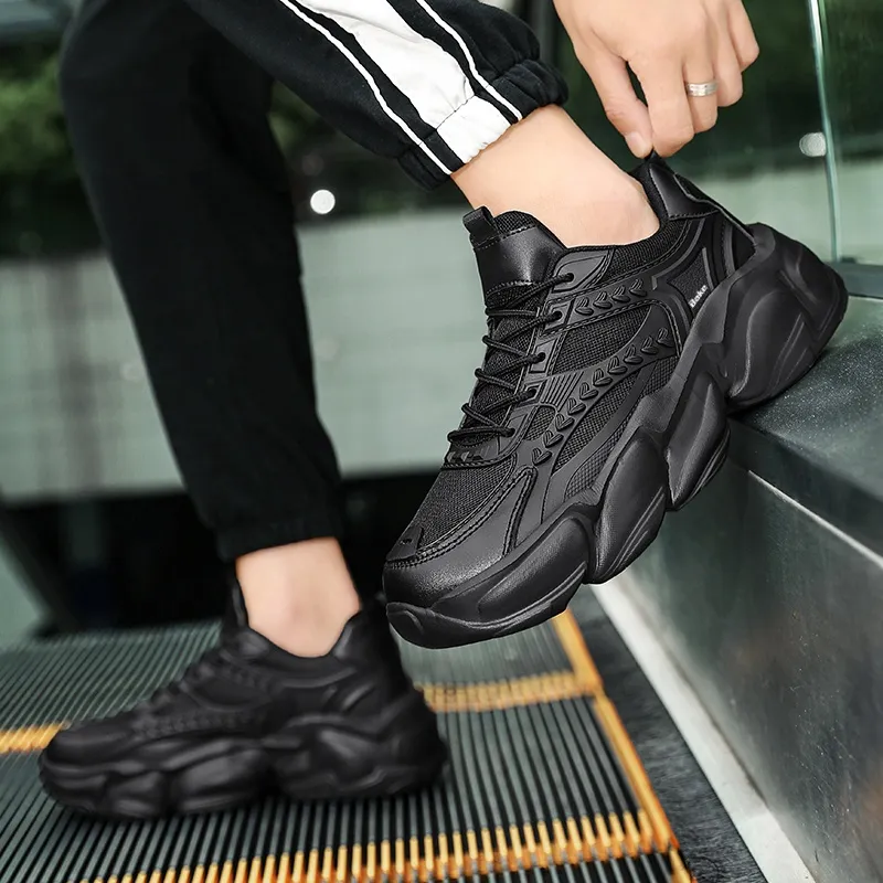 BAKE Cushioning, Breathable, Slip Resistant Low Top Casual Shoes Unisex-9