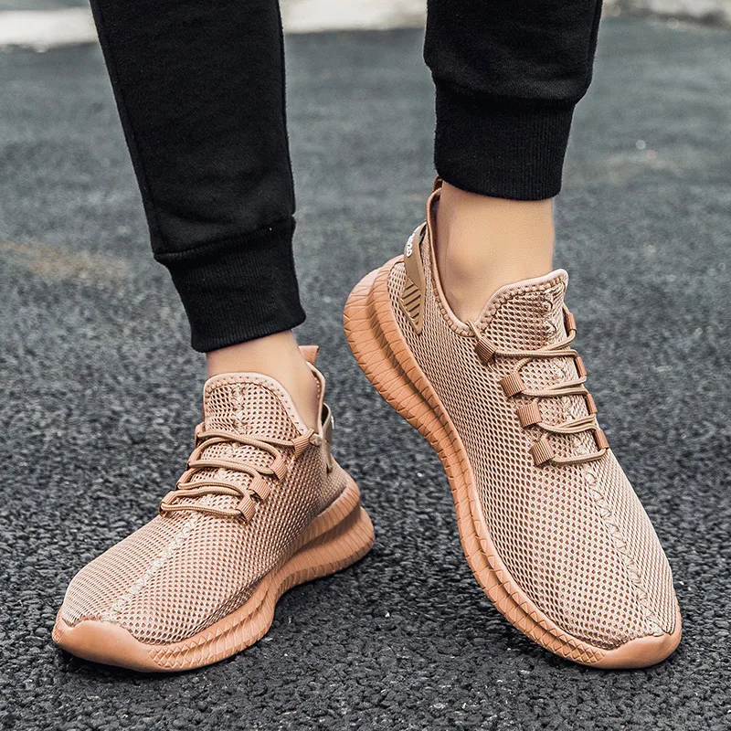 BAKE Slip Resistant Abrasion Resistant Shock Absorbers Low Top Casual Shoes Men's-3