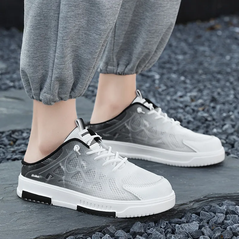BAKE Slip Resistant Abrasion Resistant Closed Toe Slippers Men's-9