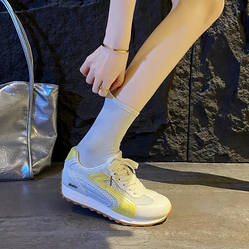 BAKE Anti Slip Wear Resistant Low Top Casual Shoes Women's-7