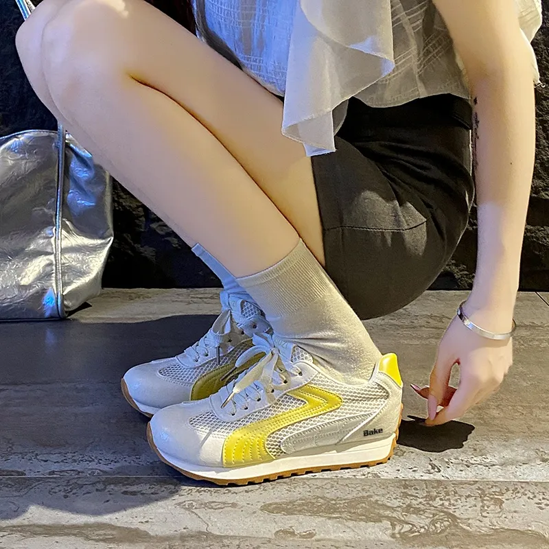 BAKE Anti Slip Wear Resistant Low Top Casual Shoes Women's-8