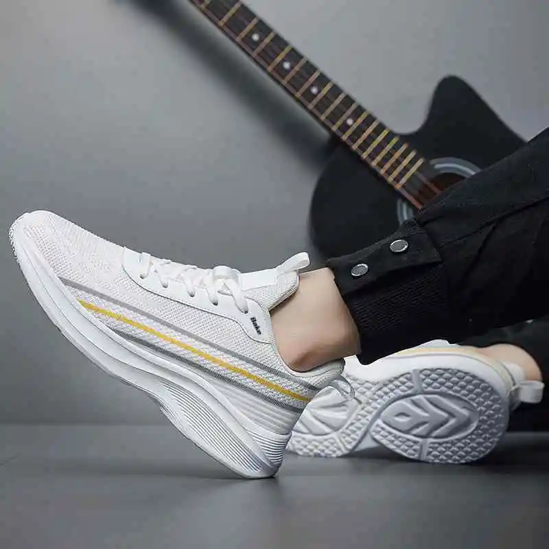BAKE Anti Slip Wear Resistant Low Top Casual Shoes Men's-11